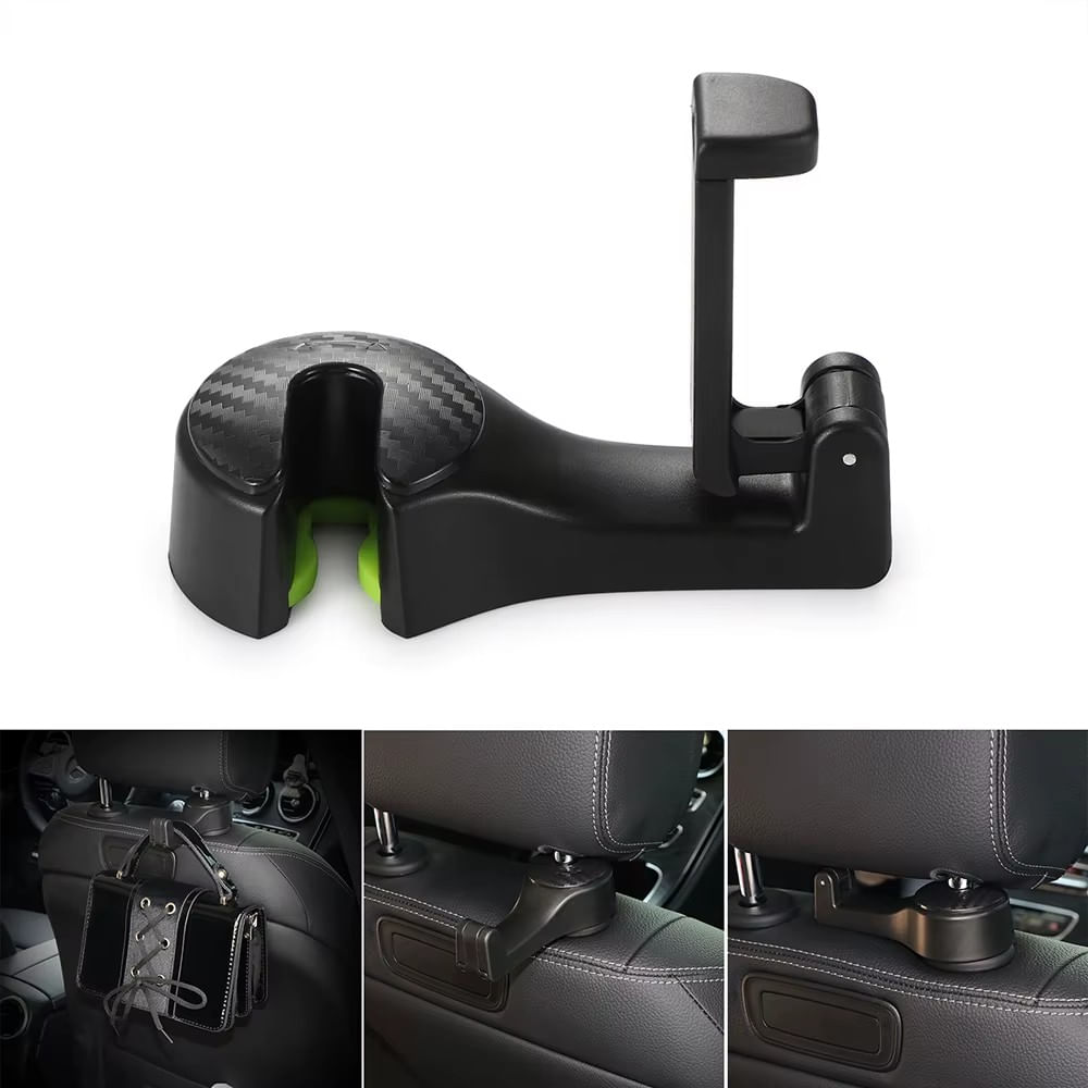Kit 2 Perchero Gancho para Colgar Ropa Celular Auto Camioneta
