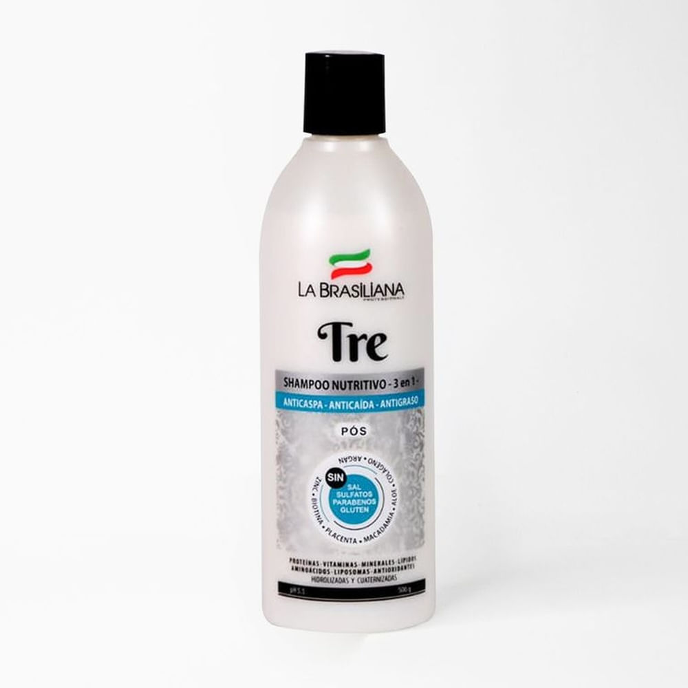 Shampoo Tre - Pos 500gr - La Brasiliana