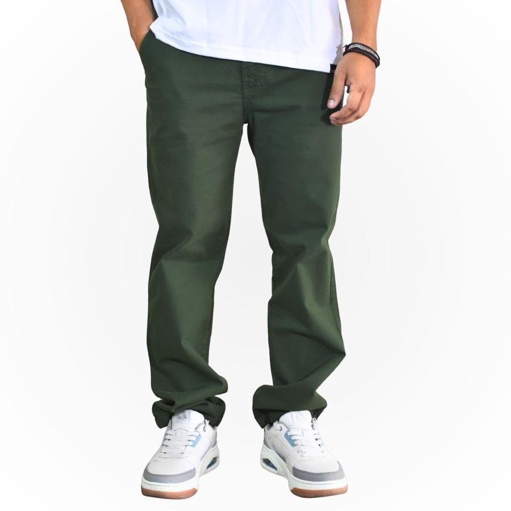 Pantalón Hombre Algodón Drill Yonisters Clothing Fit Recto Casual