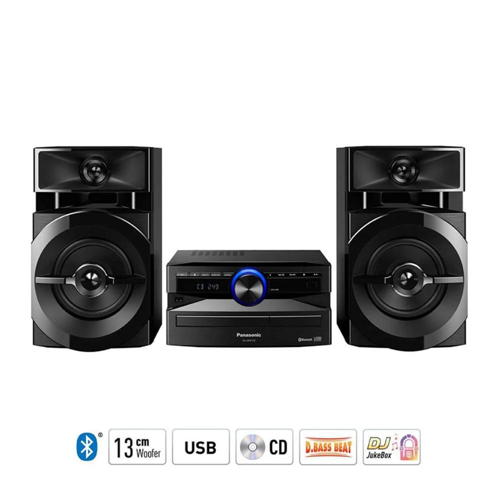 Minicomponente Panasonic Bluetooth SC-AKX110PSK 300W