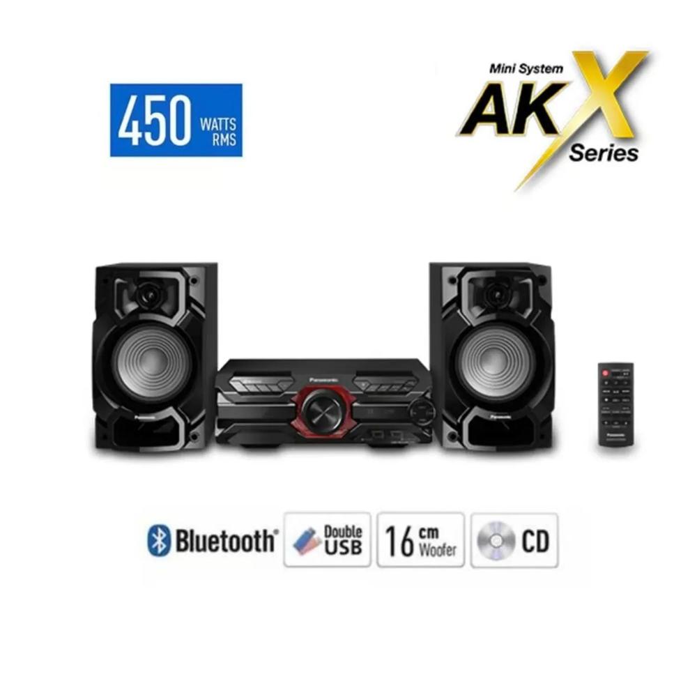 Minicomponente Panasonic Bluetooth SC-AKX320PSK 450W