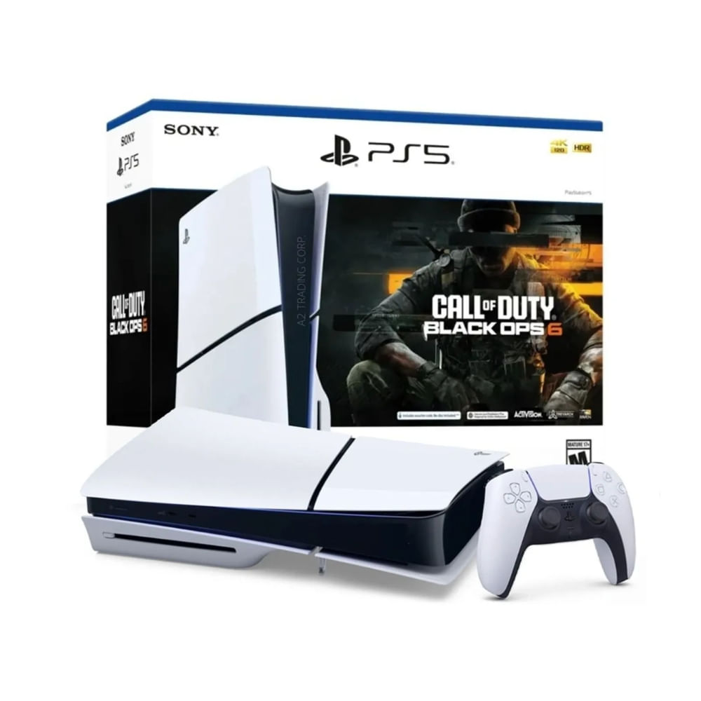 Consola PlayStation 5 Lector Disco Sony Edition Call of Duty Black Ops 6 Bundle 1TB