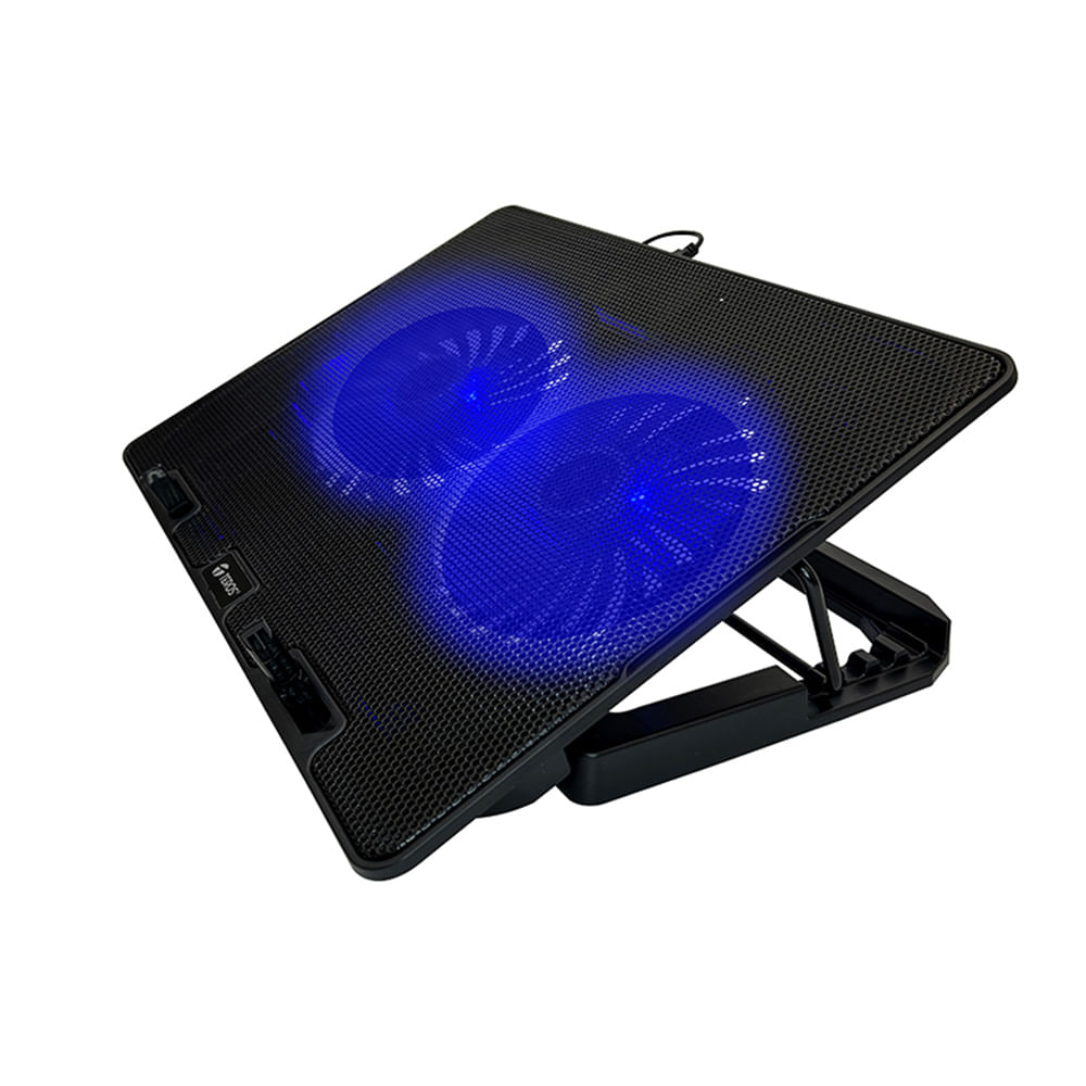 Cooler TEROS TE-7020N para laptops de hasta 15.6 2 fan de 12cm
