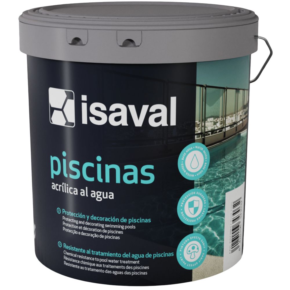 Pintura Acrílica para Piscinas - 5 Litros