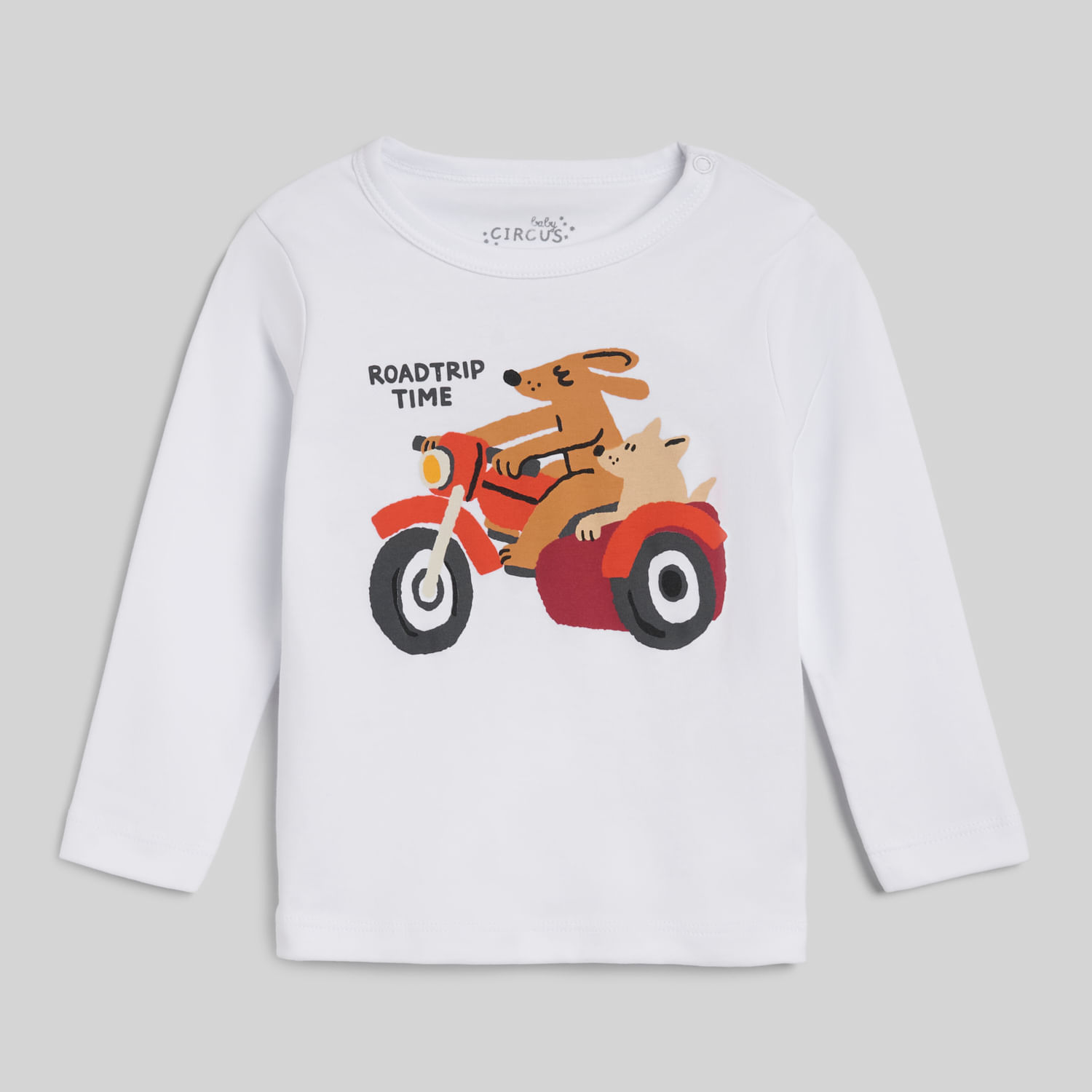 Polo Manga Larga Para Bebe Niño Gam Baby Circus