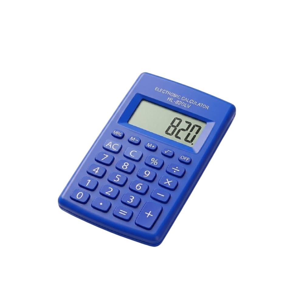Calculadora Compacta HL-820LV Color Azul - Oechsle