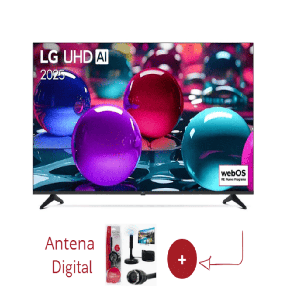 Televisor LG 50'' UHD 4K Smart TV ThinQ AI 50UA7300 con Antena Digital