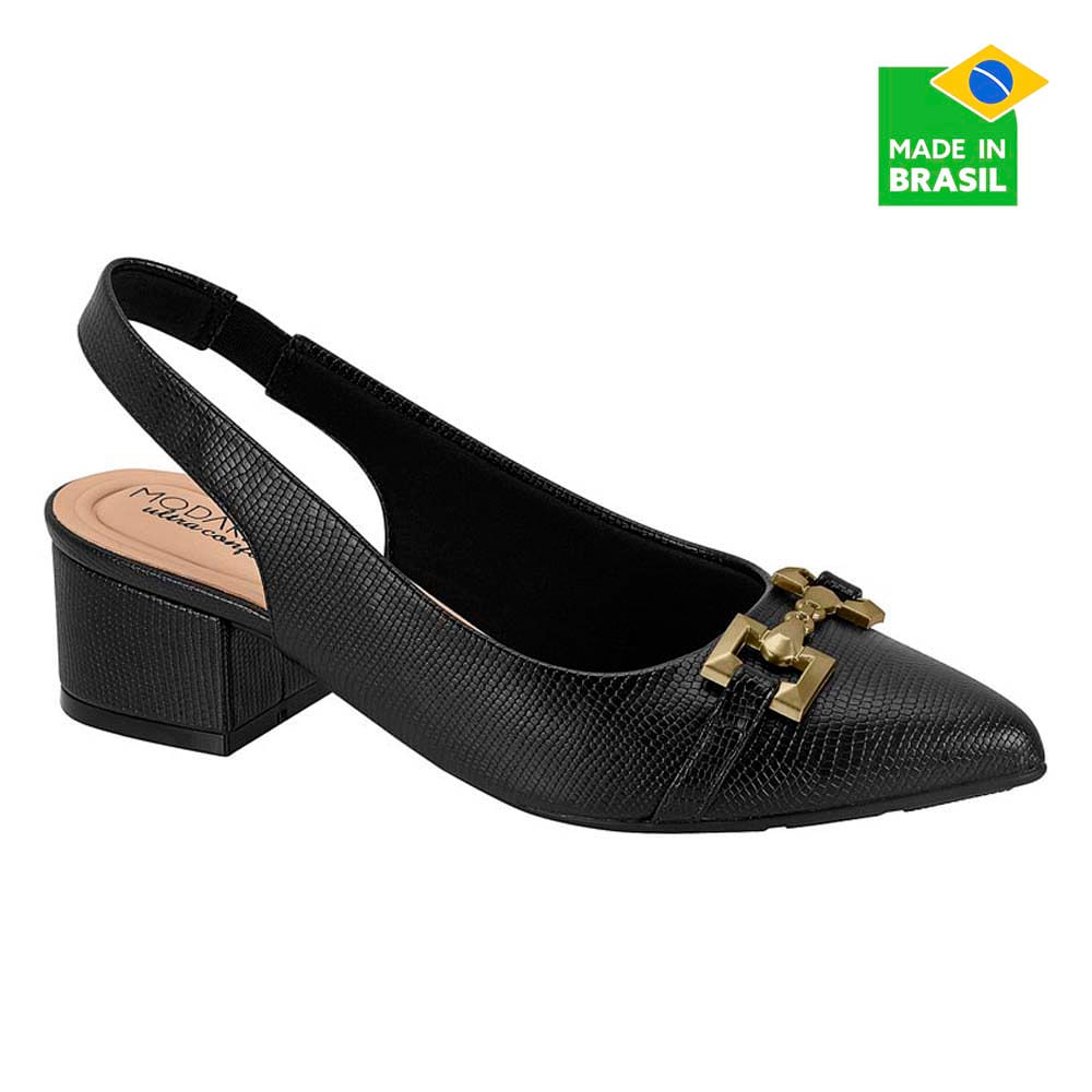 Zapatos De Vestir Modare Mujer 7340 Negro 38 BR