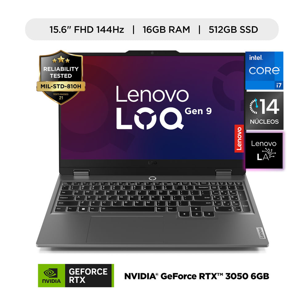 Laptop Lenovo Core i7 16GB 15.6 512GB Laptop Lenovo Core i7 16GB 15.6 512GB
