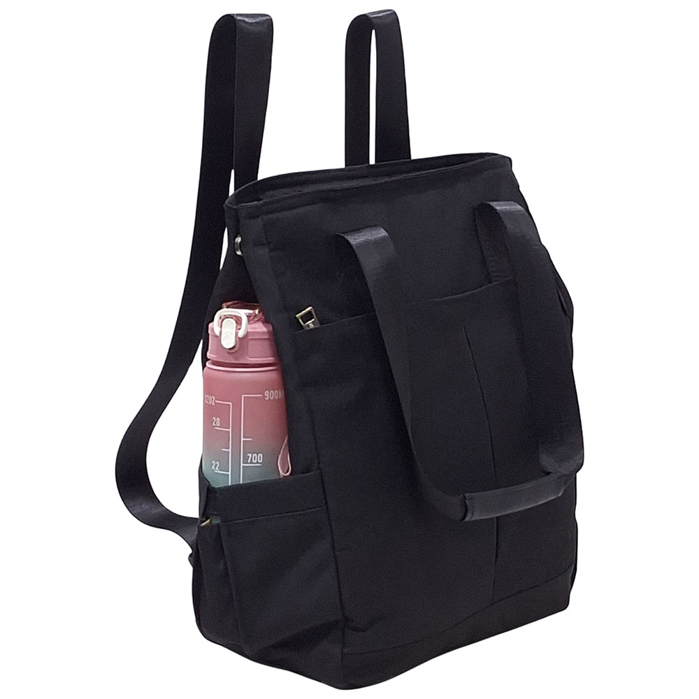 Bolso Mochila Modelo Lya - Negro