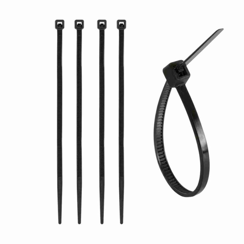 BOLSA DE CINTILLOS NEGRO 4.8X300 100 UND