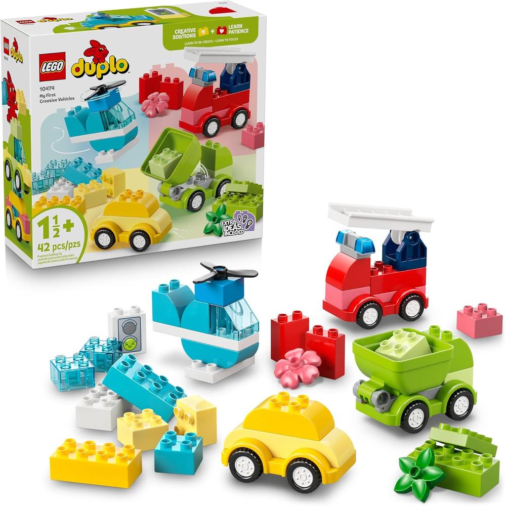 LEGO DUPLO MIS PRIMEROS VEHÍCULOS CREATIVOS 10474
