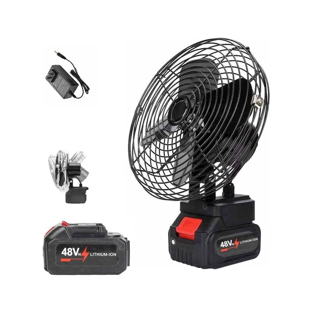 Ventilador Con Bateria Portatil Recargable