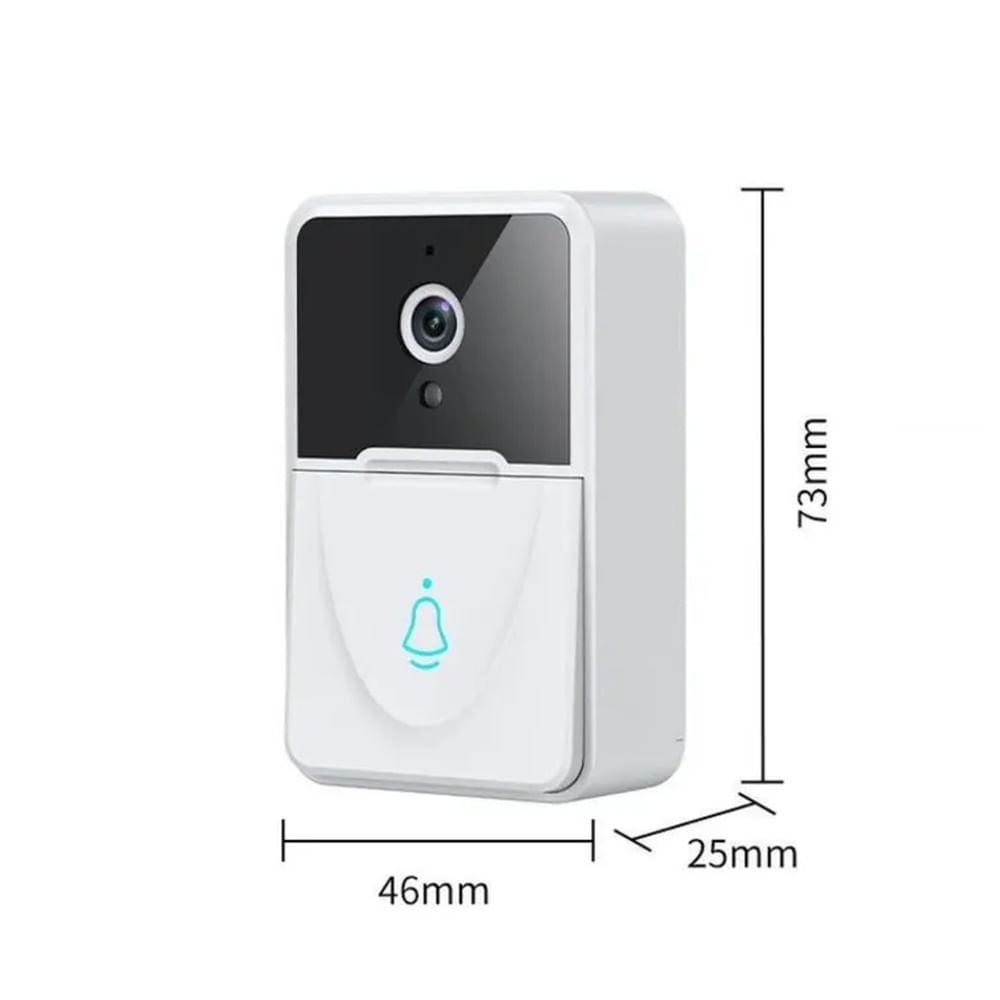 Camara Timbre Inalambrico Videotortero Blanco