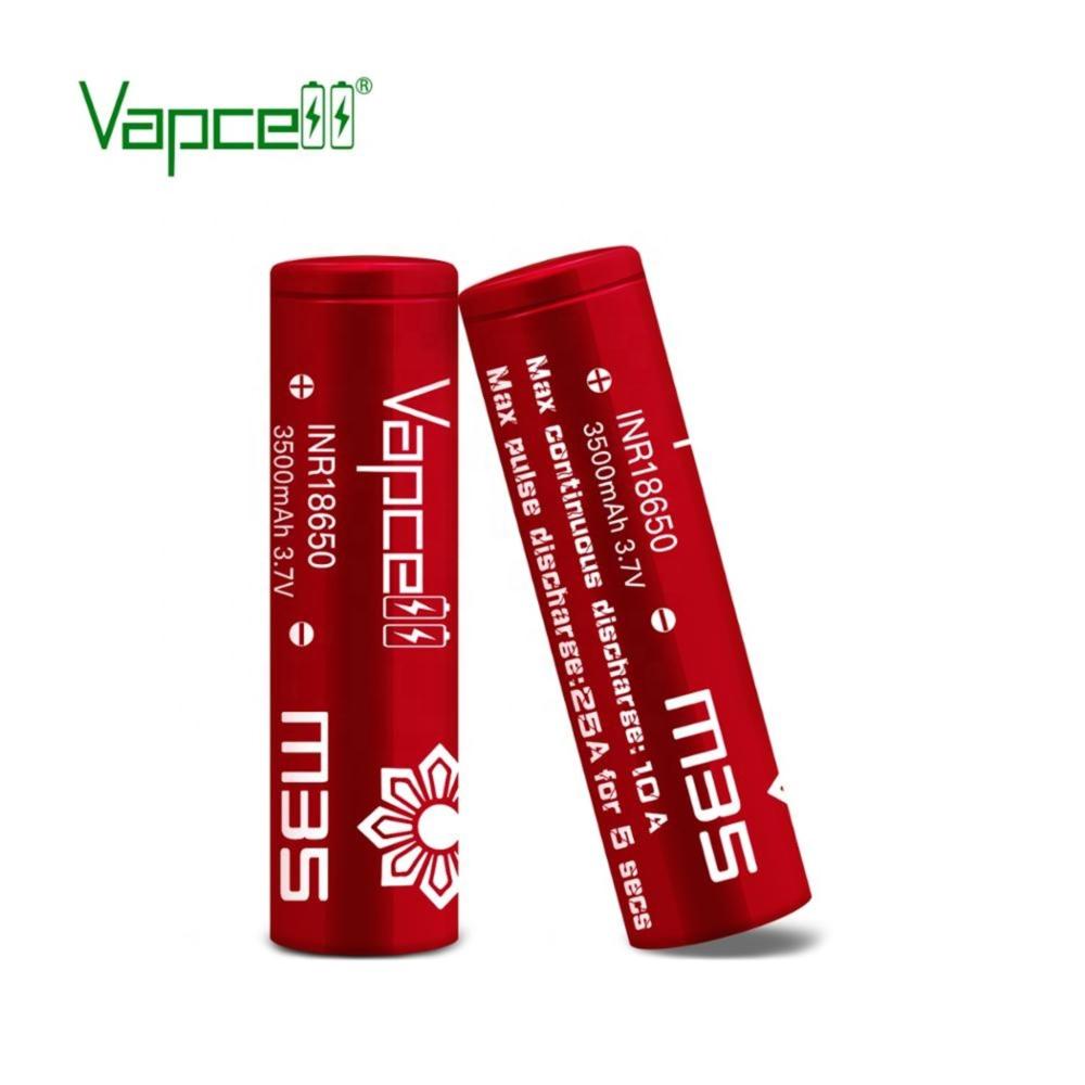 Pilas Recargables 18650 3500mAh Litio 3.7V Alta Duración Para Linternas y Equipos Pack 2