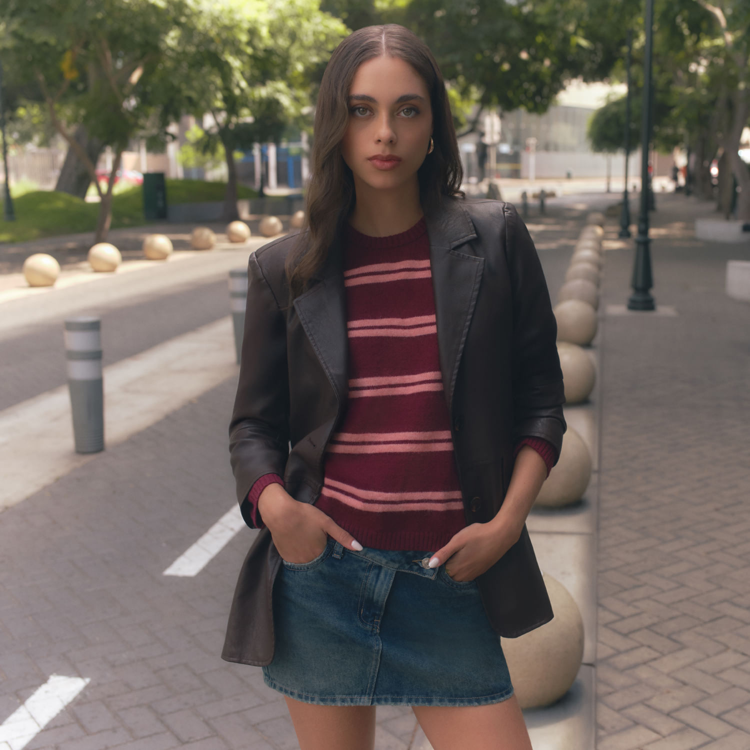 Blazer Mujer Pu Feel Hypnotic