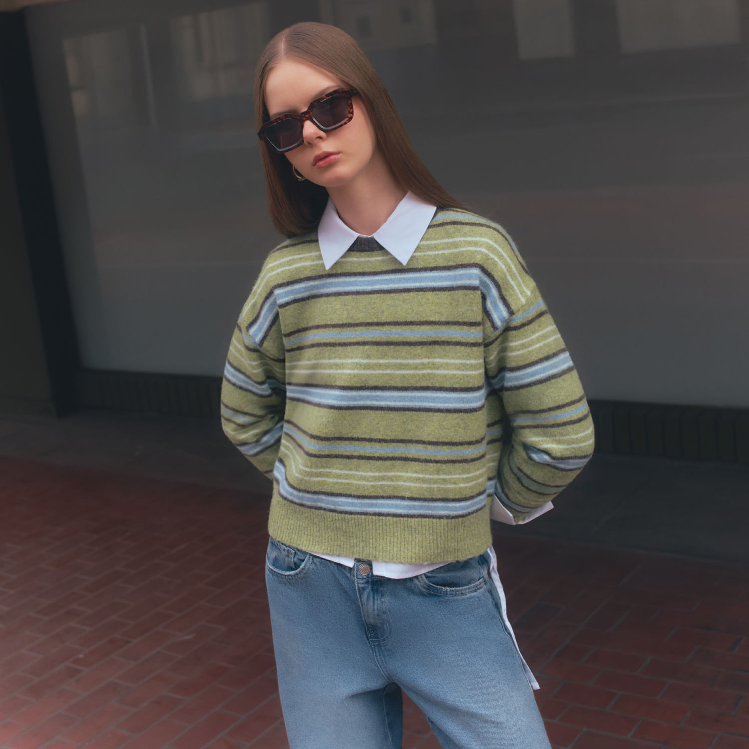 Chompa Mujer Hearts Hypnotic Manga Larga