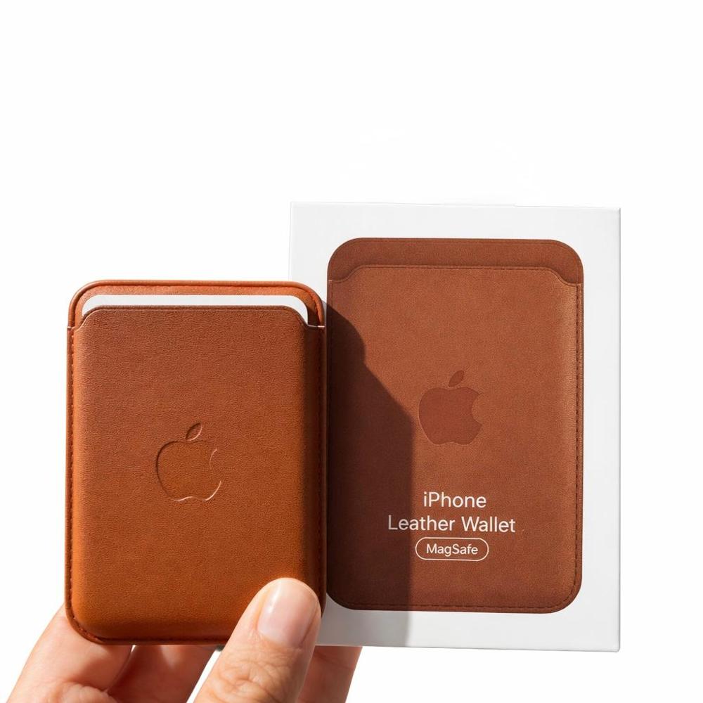 Wallet Magsafe Cuero Original