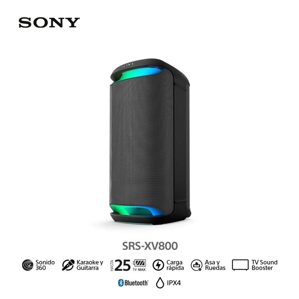 Sony Parlante Bluetooth SRS-XV800 para fiestas Mega Bass