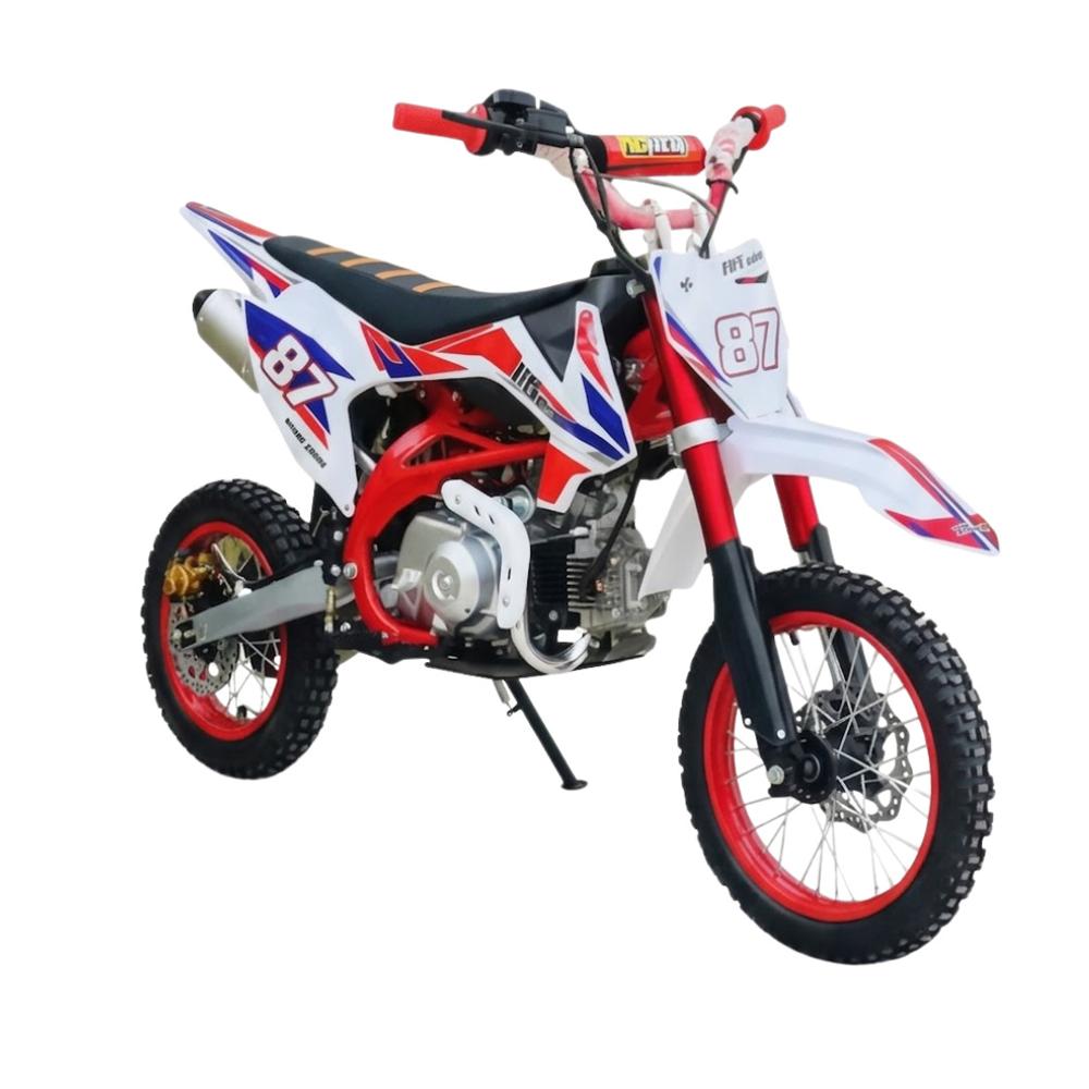 Motocross 125cc para Adolescentes 13 - 18 años Recreativa Gasolina 2 Tiempos Rojo