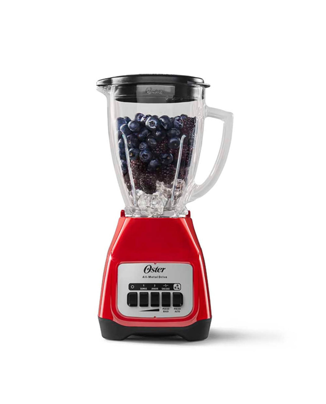 La Oster Licuadora 1.5 L Roja 2 Velocidades BLSTKAGRPB-053