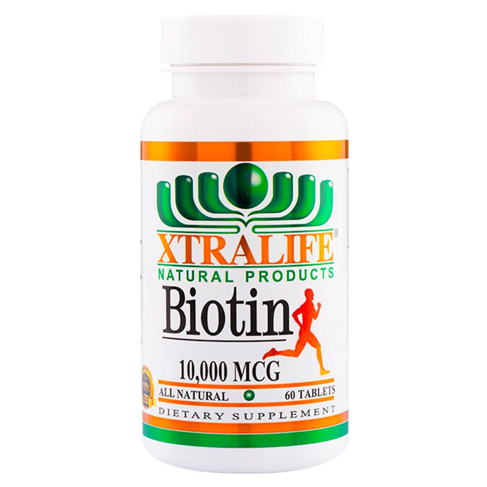 Biotina - Xtralife Natural Products - 60 Tabletas