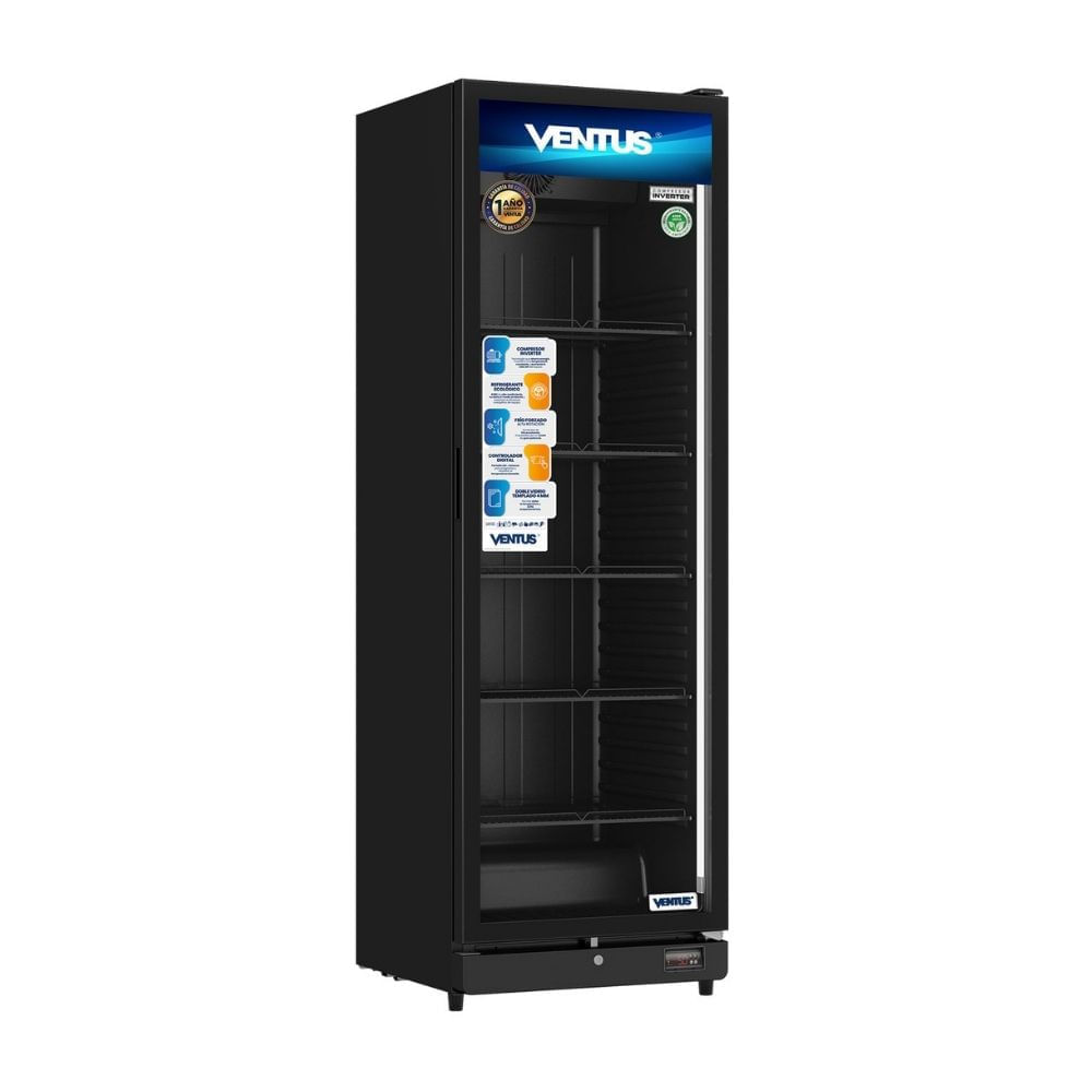 Visicooler Ventus Vc-360 Inverter 360L Acero Negro