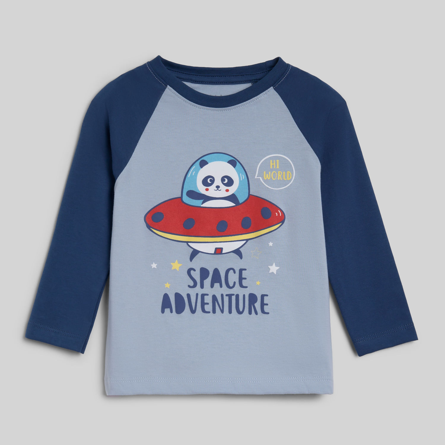 Polo Manga Larga Para Bebe Niño Ranglan Baby Circus