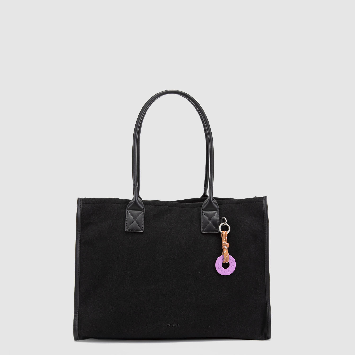 Tote Bubba Bags Suede Black