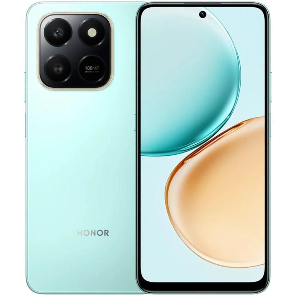 Celular Honor X7d 6GB RAM 256GB - Azul Cian