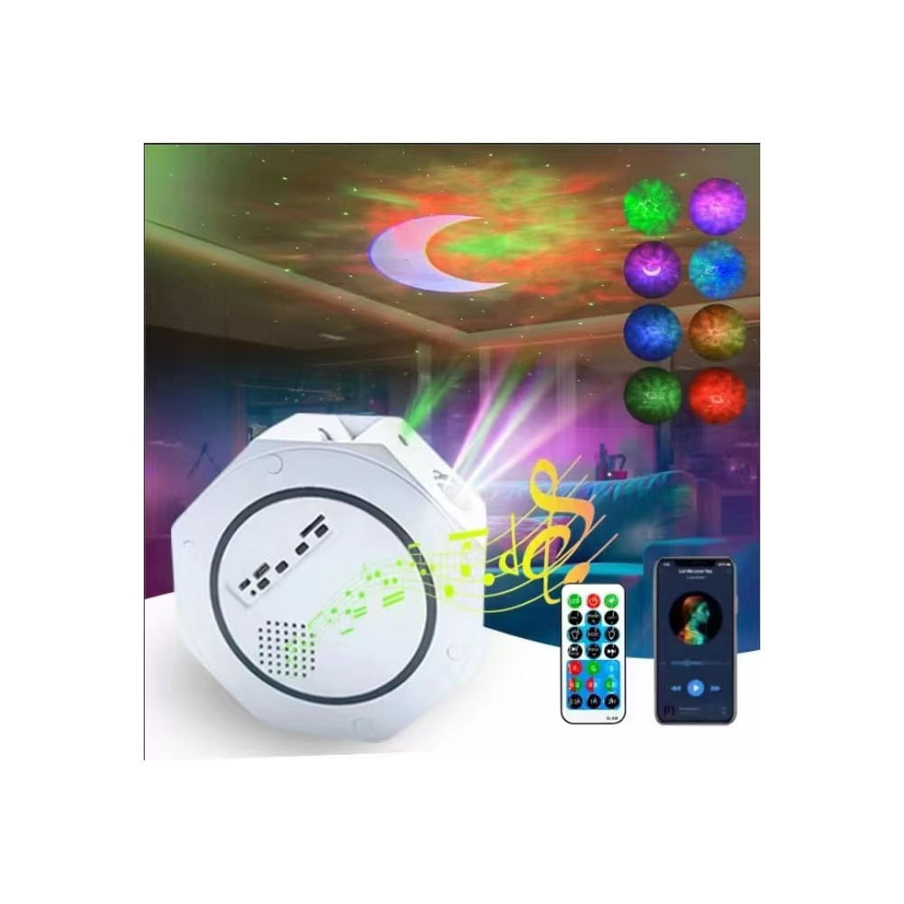 Proyector Con Parlante y Control