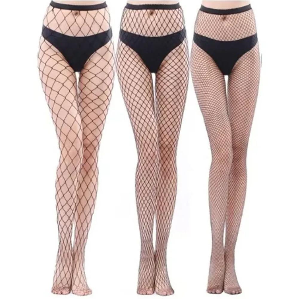 Panty Medias de Cocos Malla  negro