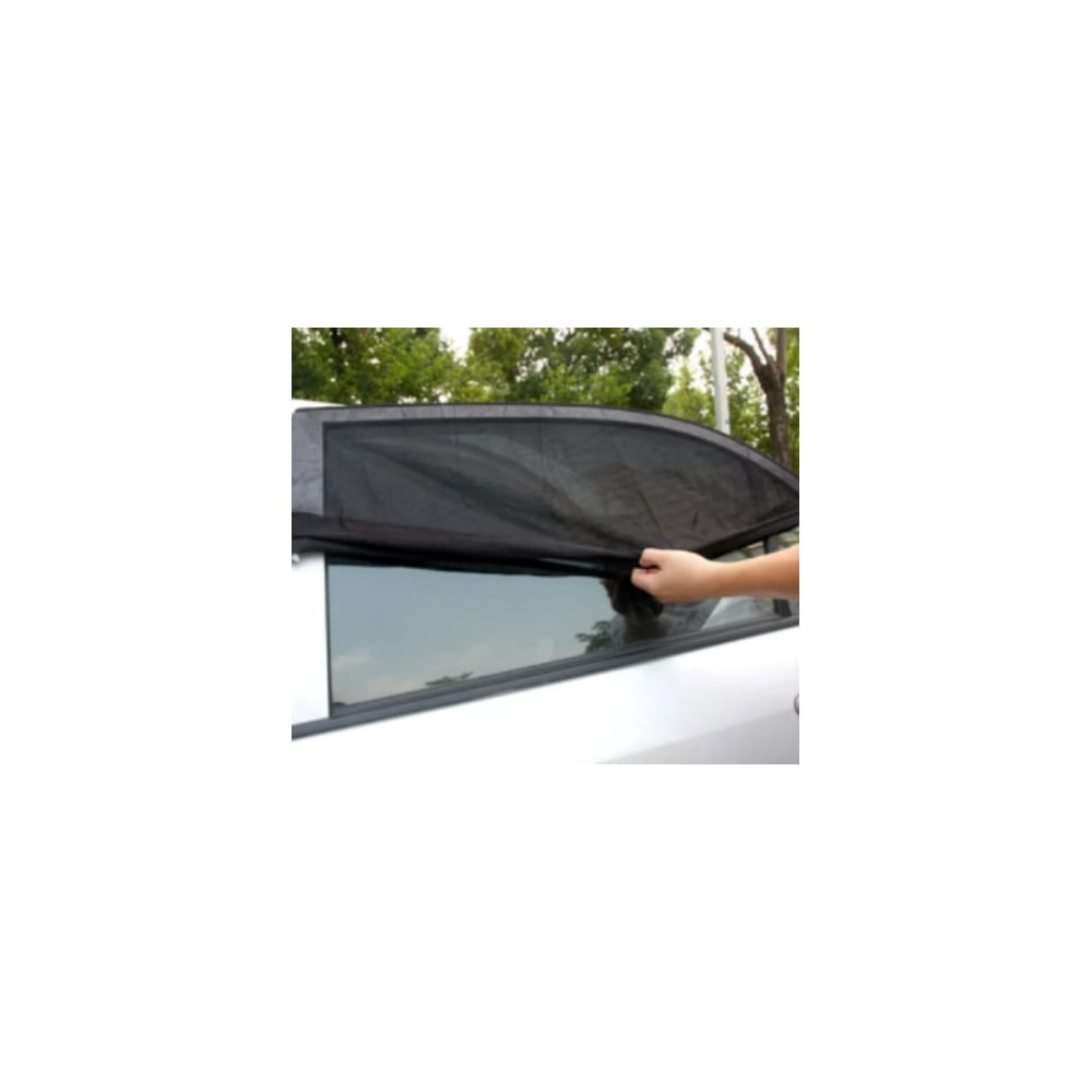 Pack de 4 Fundas de Ventana para Auto Negro