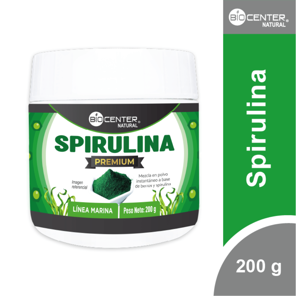 Spirulina Biocenter Natural x 200 g