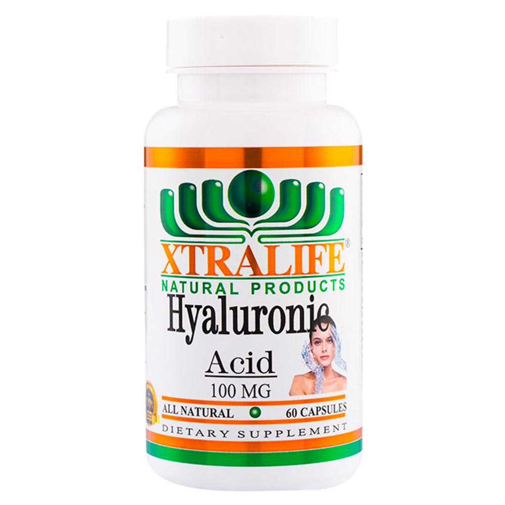 Ácido Hialurónico - Xtralife Natural Products - 60 Cápsulas