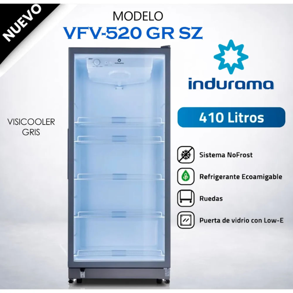 Vitrina Indurama 410LT VFV-520 GR SZ