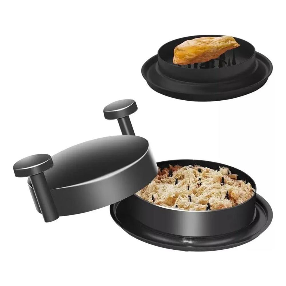 Deshilachador Desmenuzador de Pollo Verduras Giratorio Manual Multiusos Negro