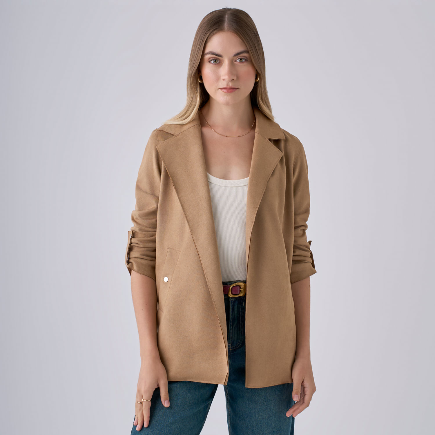 Blazer Mujer Suede Hypnotic