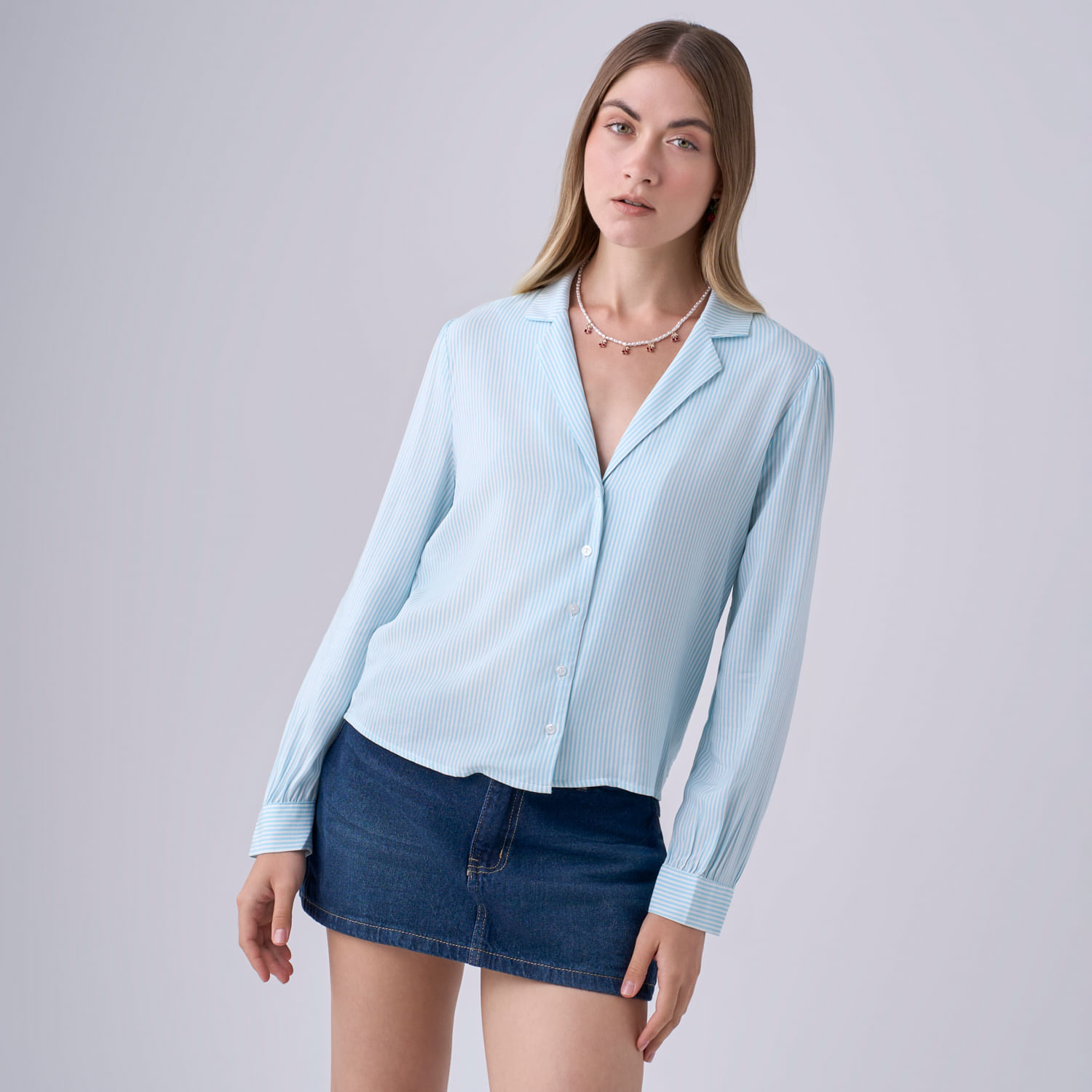 Blusa Mujer Plain Hypnotic Manga Larga