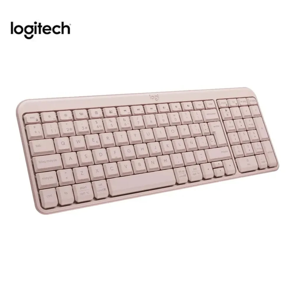 TECLADO LOGITECH  K250 BLUETOOTH ROSADO