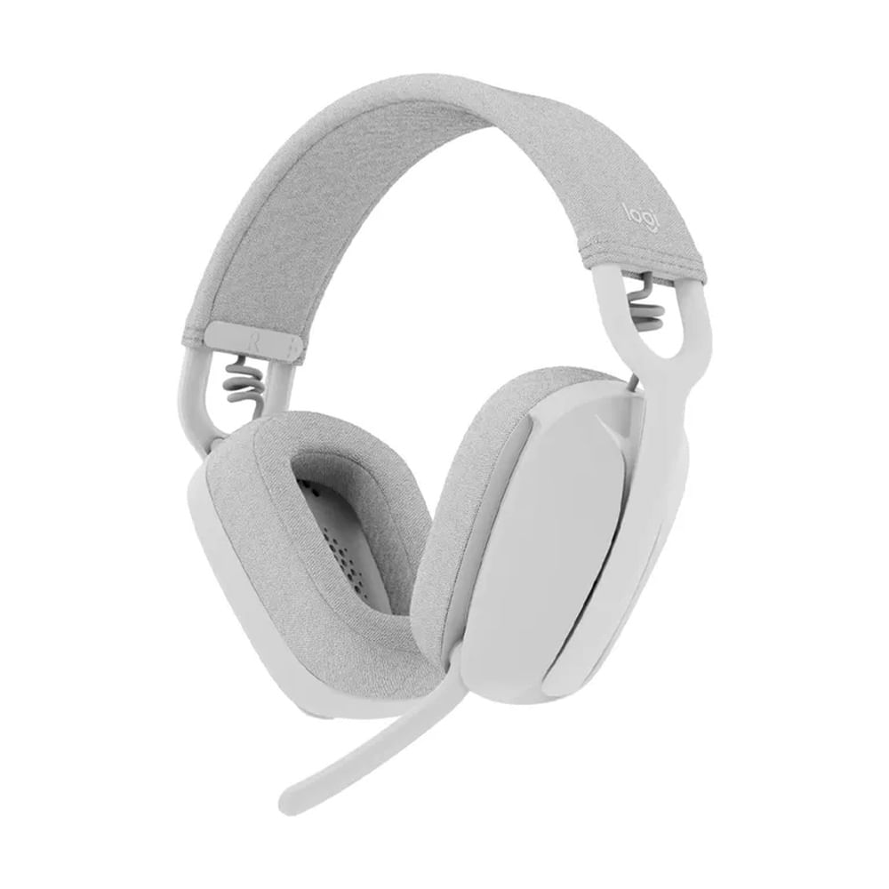 AUDÍFONO CON MICRÓFONO LOGITECH ZONE VIBE 100 BLUETOOTH  BLANCO