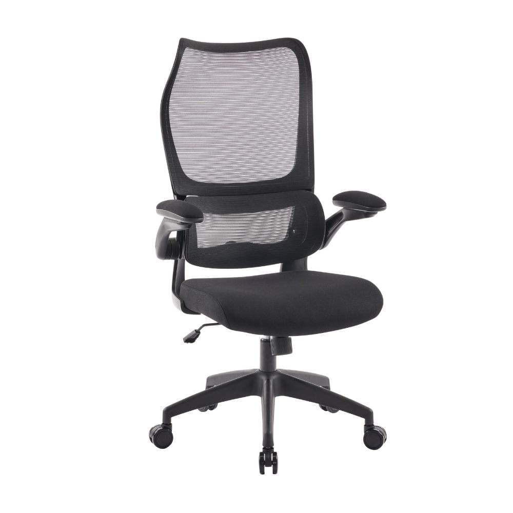 Silla Giratoria Lisboa Nylon/Metal Negro Orange Silla Giratoria Lisboa Nylon/Metal Negro Orange