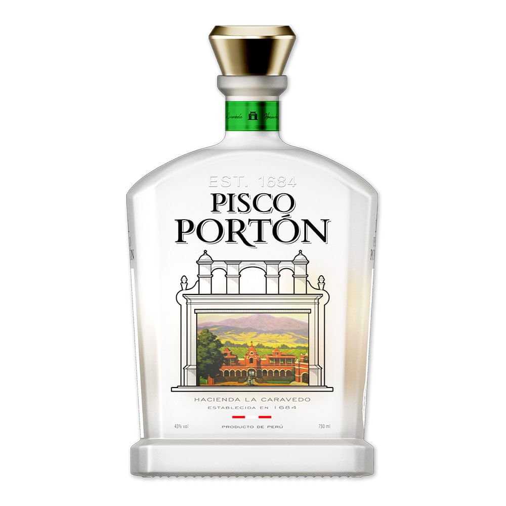 Pisco PORTÓN Italia Botella 750ml