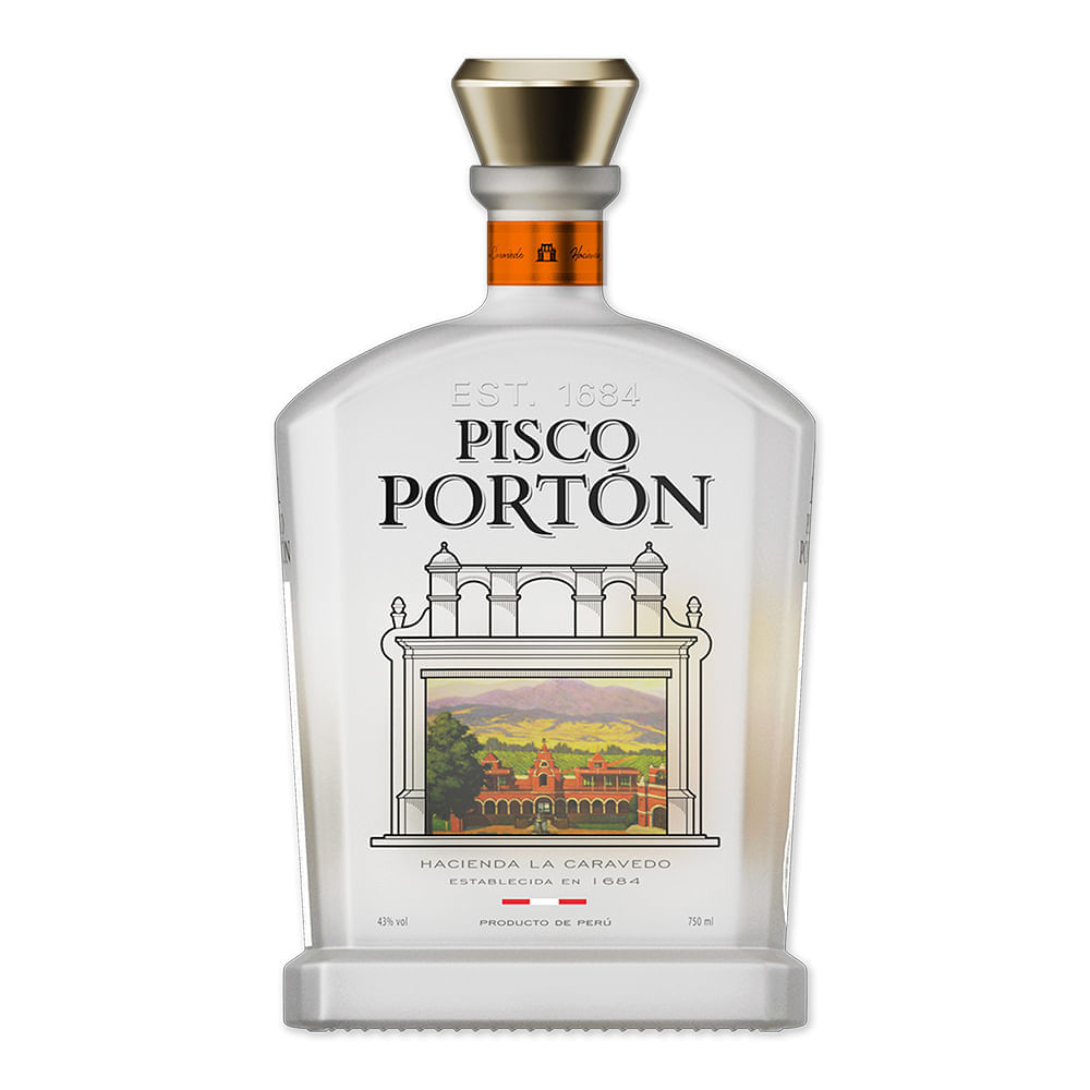 Pisco PORTÓN Mosto Verde Torontel Botella 750ml