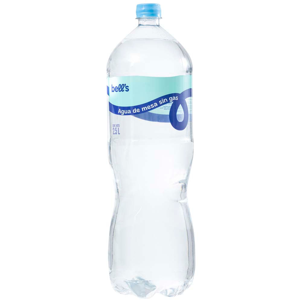 Agua BELL'S sin Gas Botella 2.5L