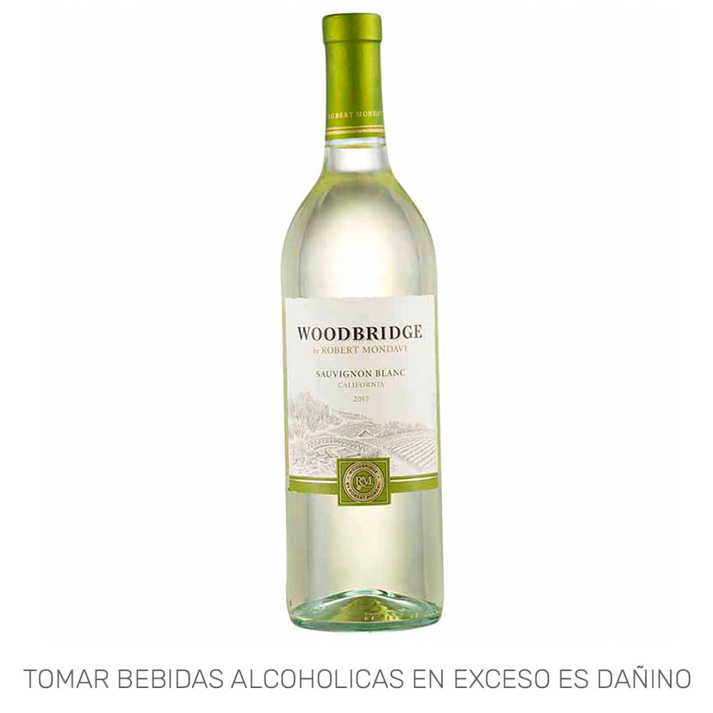 Vino Blanco WOODBRIDGE Sauvignon Blanc Botella 750ml Vino Blanco WOODBRIDGE Sauvignon Blanc Botella 750ml
