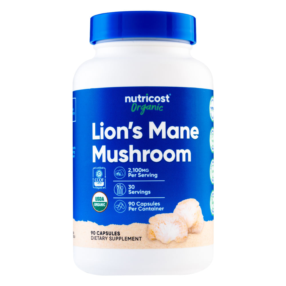 Melena de Leon - Nutricost - 90 Cápsulas