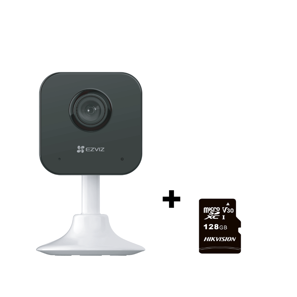 Cámara Ezviz WiFi Smart Home H1C - MicroSD 128GB