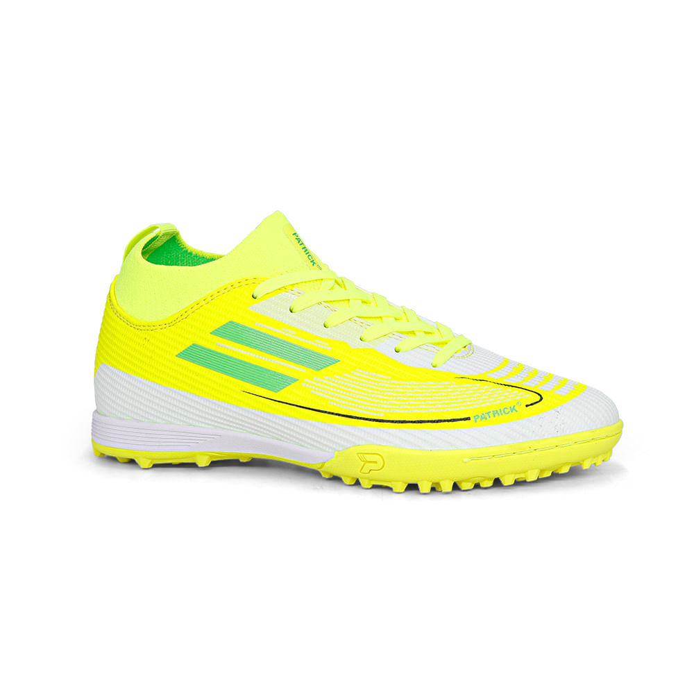 Zapatillas De Fútbol Juvenil PATRICK GAVI/J26Q1 LEMON/GREEN