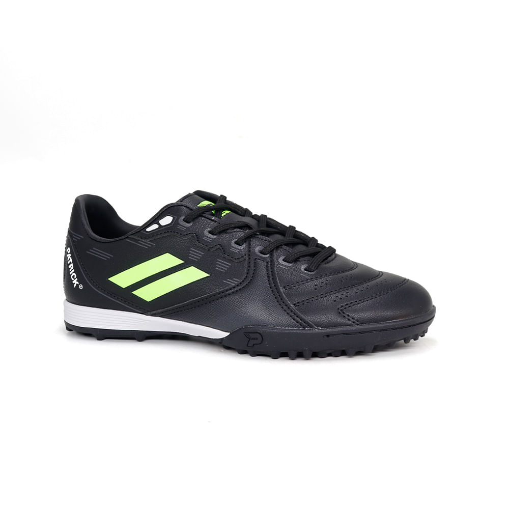 Zapatillas De Fútbol Juvenil PATRICK GARNACHO-J26 BLACK-LEMON